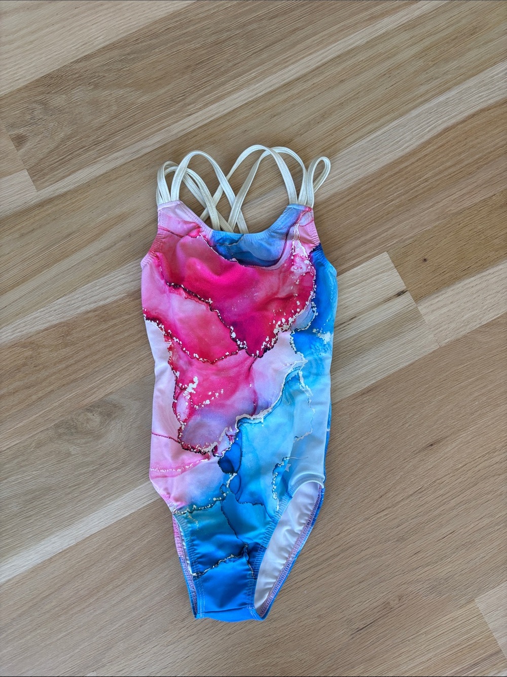 Destira Opalescent Leotard for Little Girls